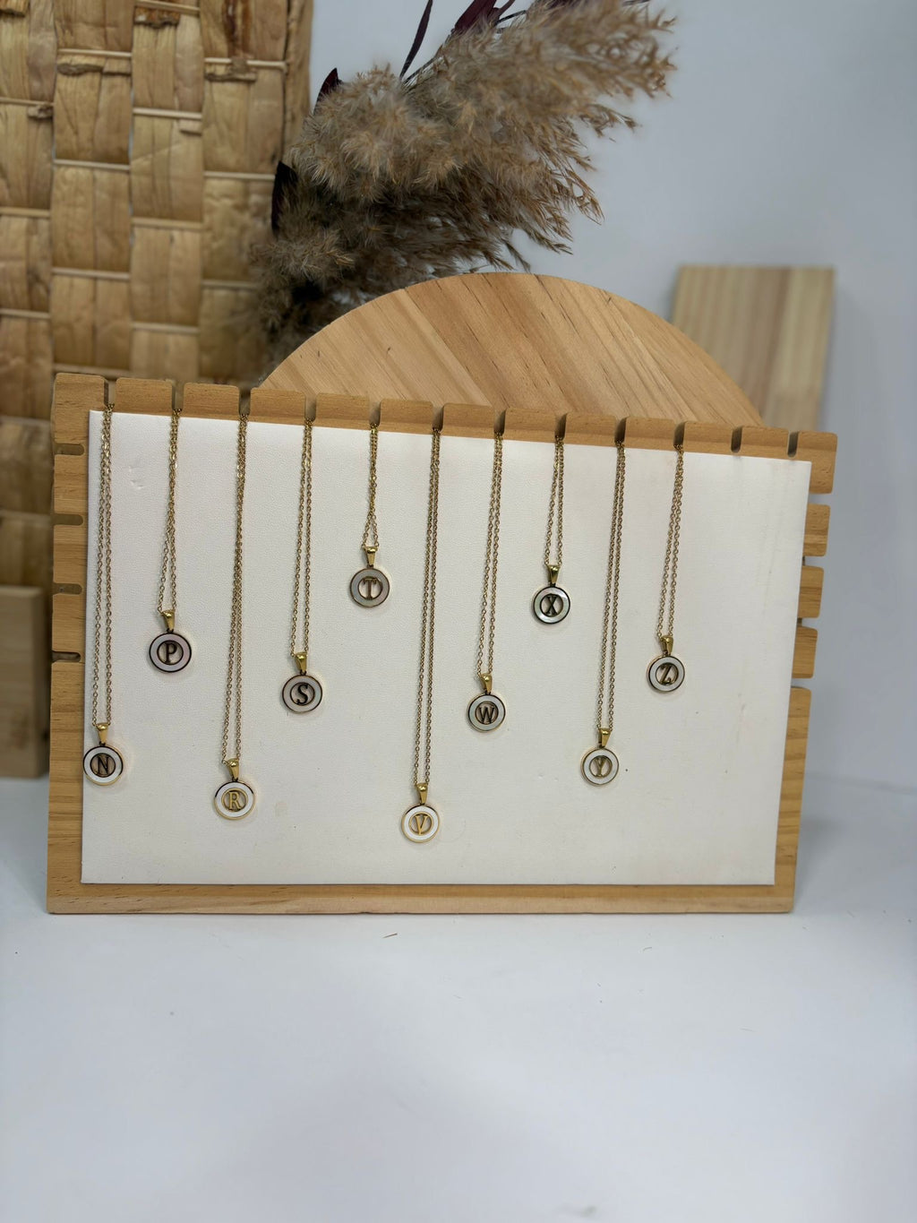 Collar de letras