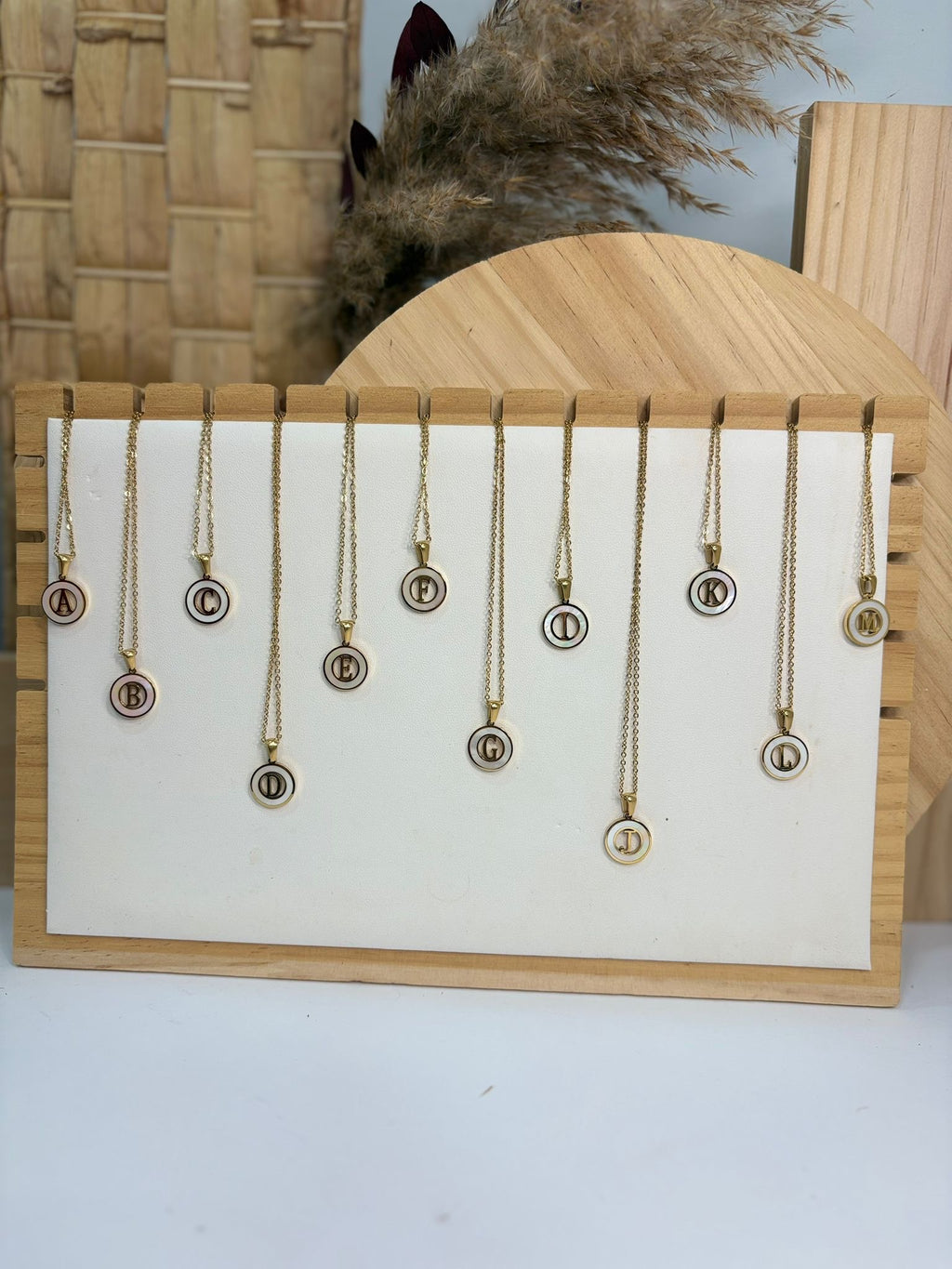 Collar de letras