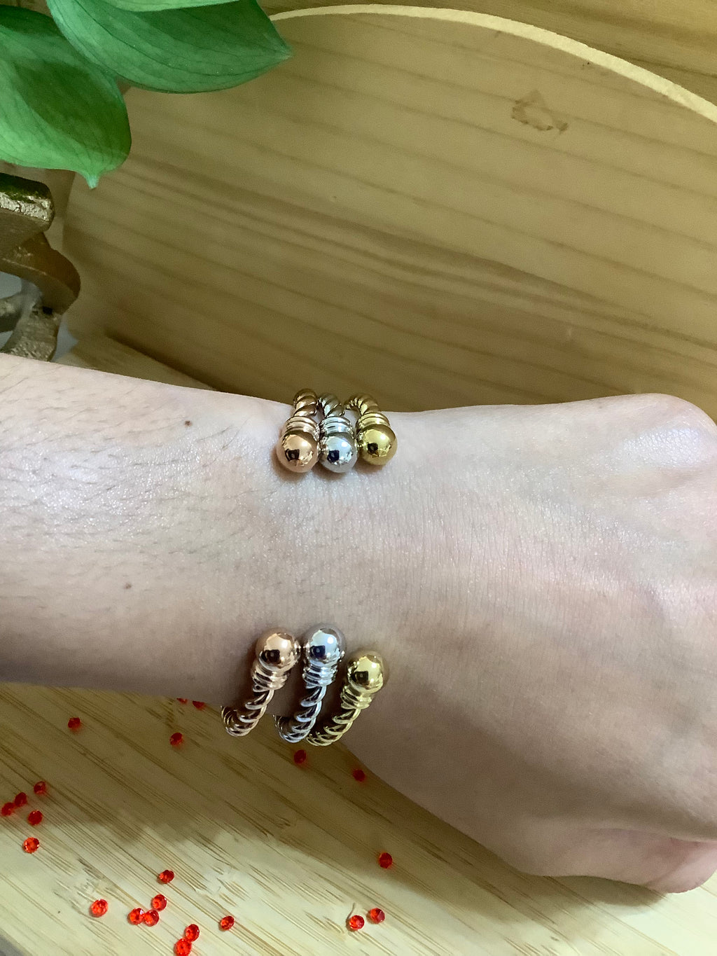 Triple Bangle Three Color
