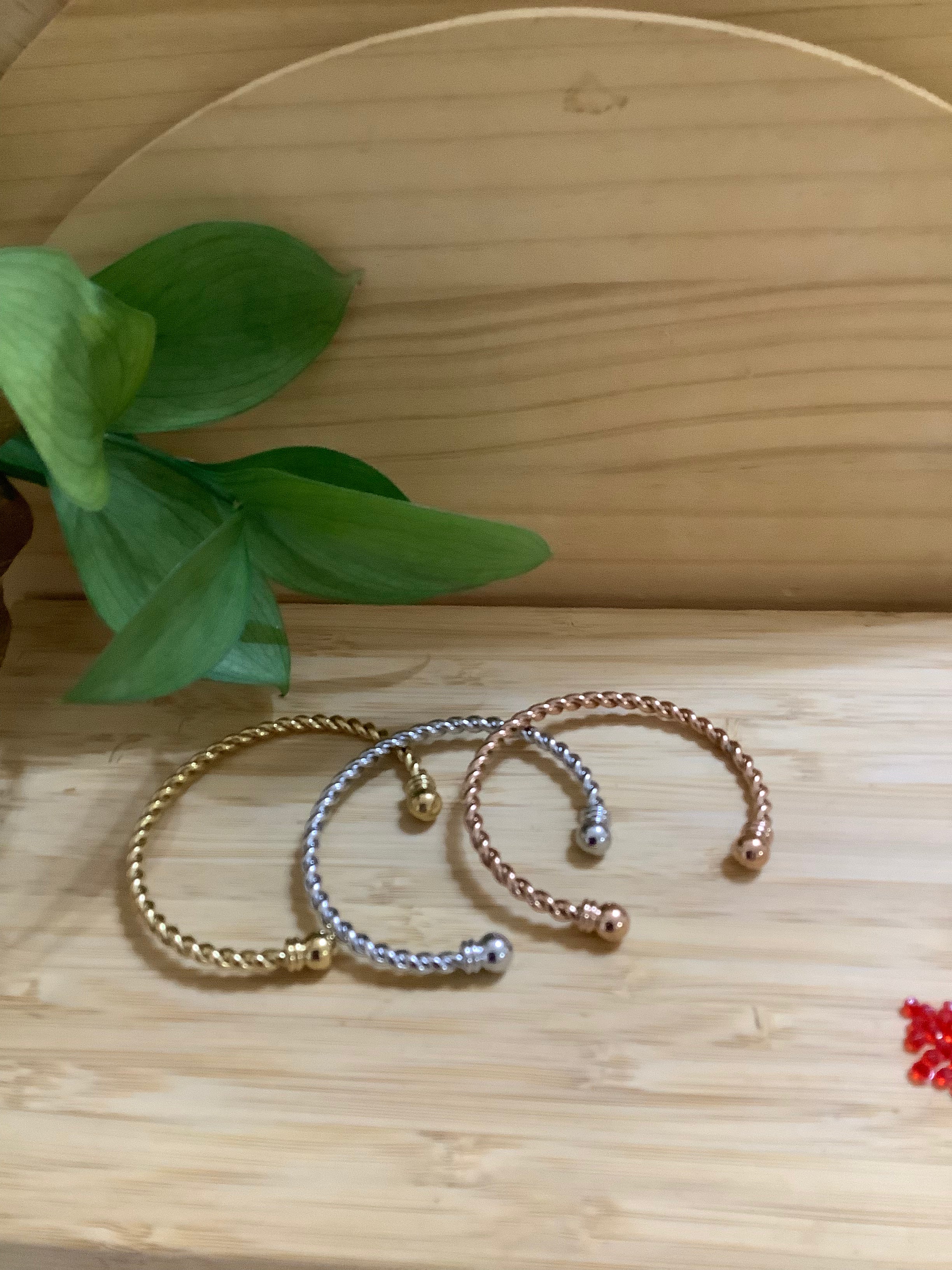 Triple Bangle Three Color